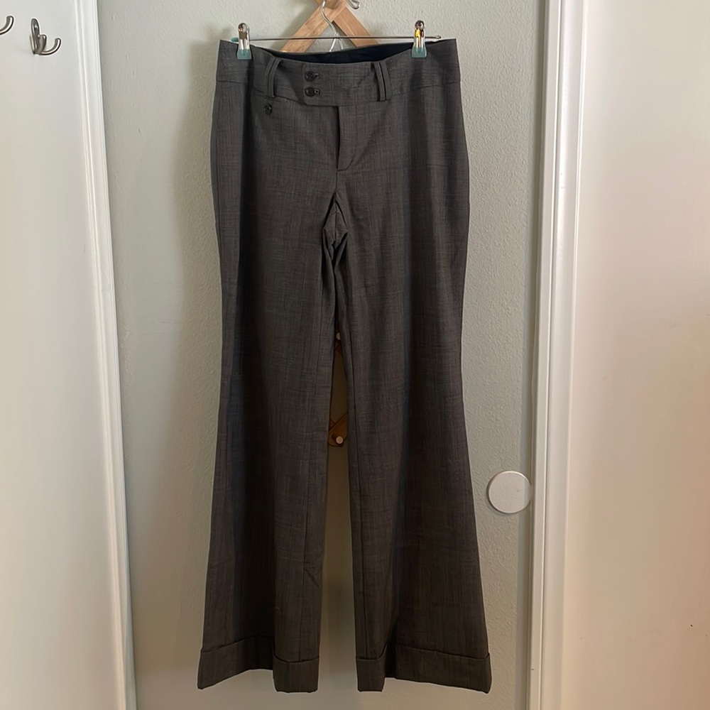 Wide leg suit pants from Banana Republic part of matching set found in closet